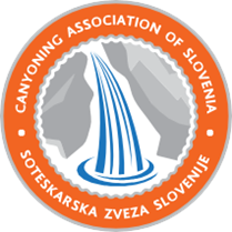 Canyoning association of Slovenia - Logo